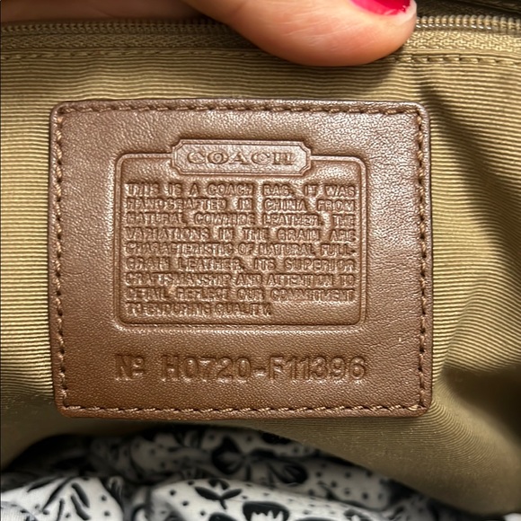 Coach Brown Leather Tote Bag - Picture 6 of 15